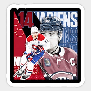 Nick Suzuki Hockey Canadiens Sticker